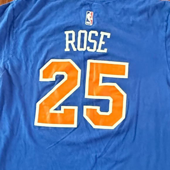New York Knicks #25 T-shirt - Rose - blue short sleeved shirt - Picture 7 of 10